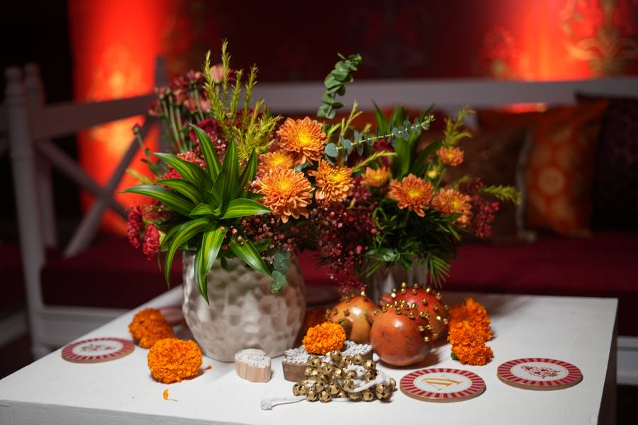 Aishwarya & Yash: sangeet décor